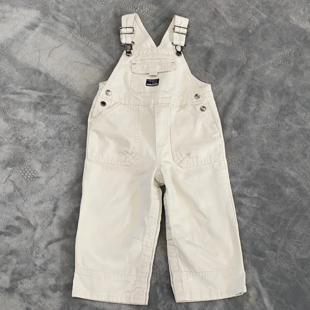 Children’s place Khaki overalls 24T - Picture 1 of 9